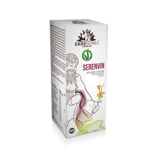 Serenvin Erbenobili gocce 50 ml rilassamento e sonno valeriana passiflora