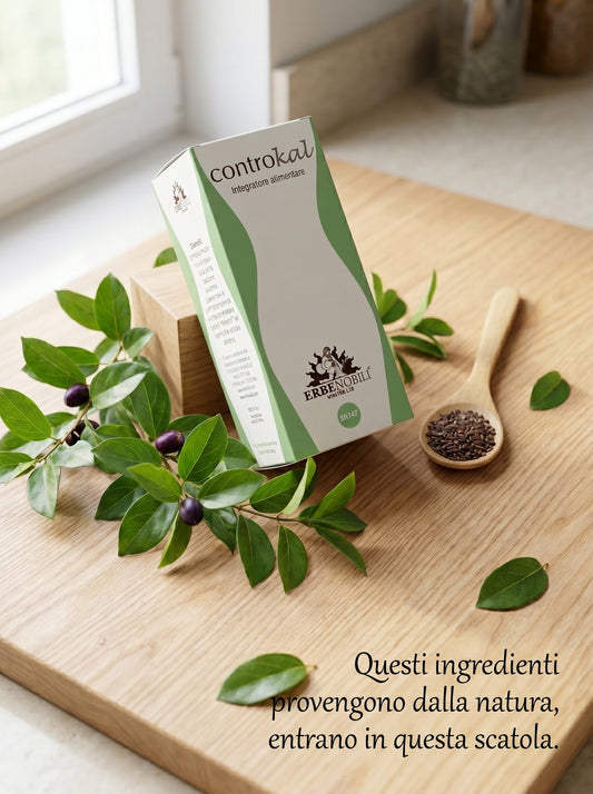 ControKal ErbeNobili 60 Cpr Gymnema Griffonia Appetito Dimagrimento Metabolismo