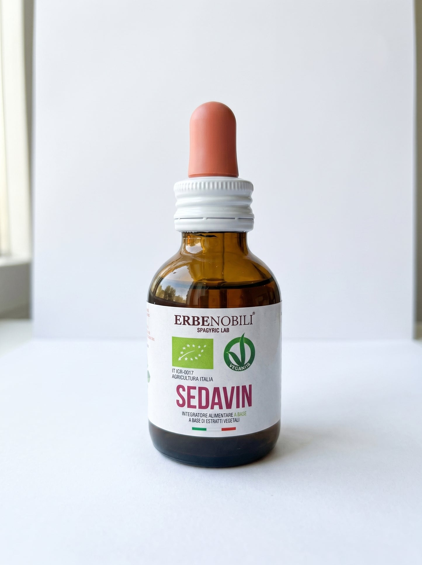 SEDAVIN ErbeNobili Gocce 50ml Relax Sonno Ansia Nervoso Tiglio Biancospino Bio