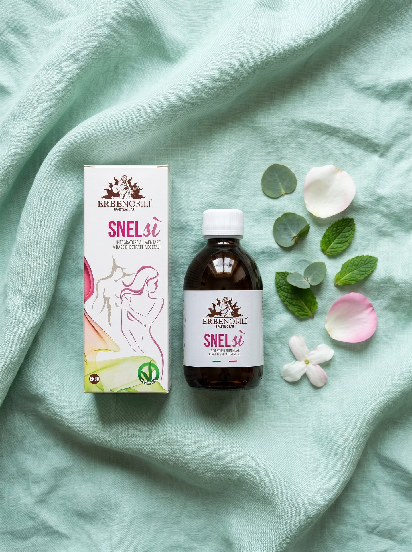SNELSì ErbeNobili 250ml Metabolismo Peso Gymnema Cardo Mariano Papaya Drenante