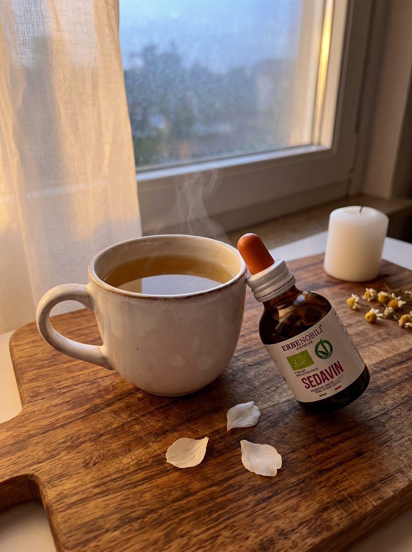 SEDAVIN ErbeNobili Gocce 50ml Relax Sonno Ansia Nervoso Tiglio Biancospino Bio