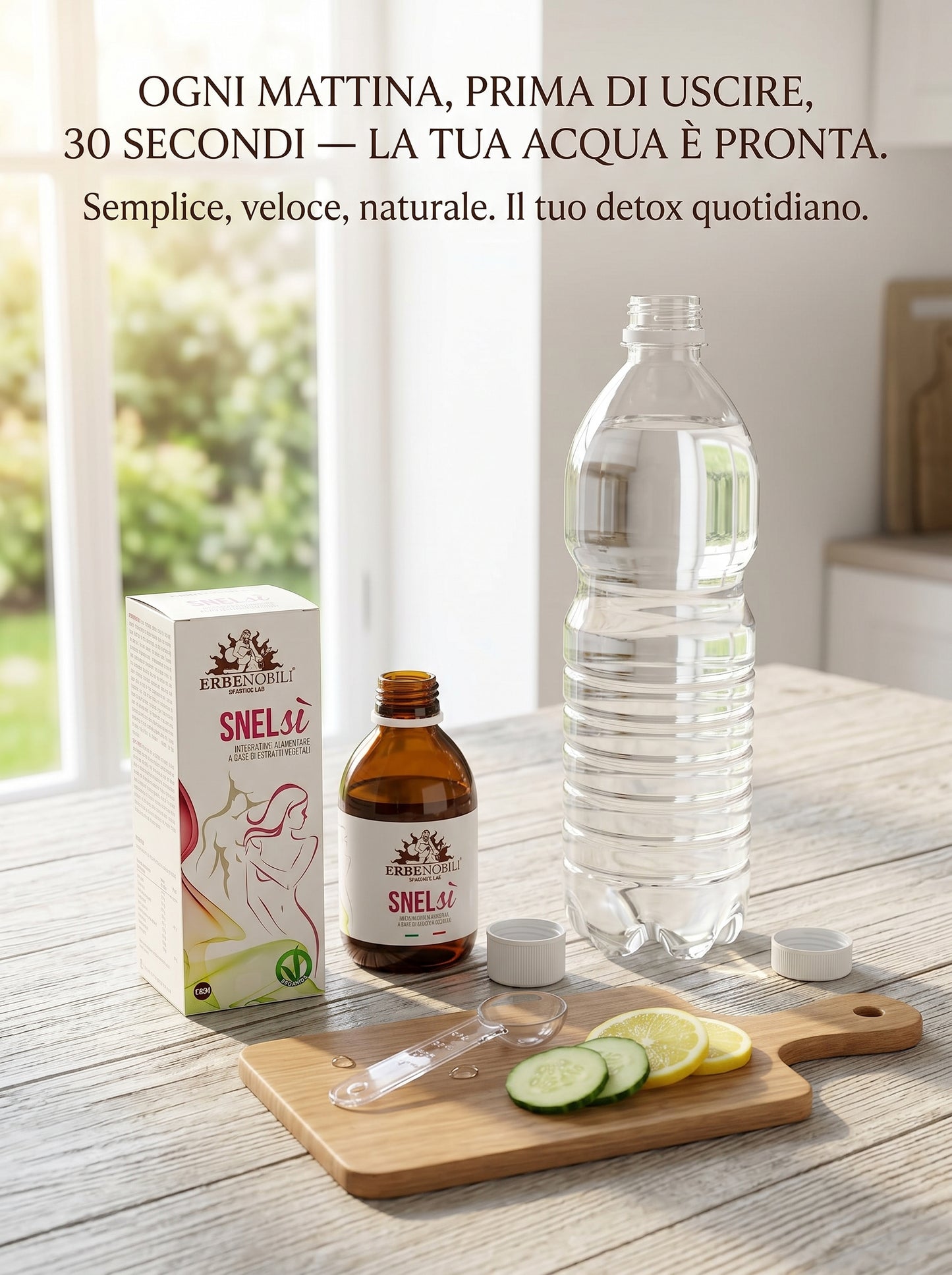 SNELSì ErbeNobili 250ml Metabolismo Peso Gymnema Cardo Mariano Papaya Drenante