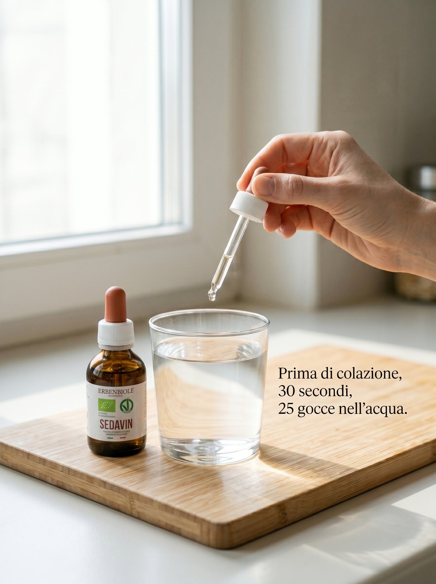 SEDAVIN ErbeNobili Gocce 50ml Relax Sonno Ansia Nervoso Tiglio Biancospino Bio