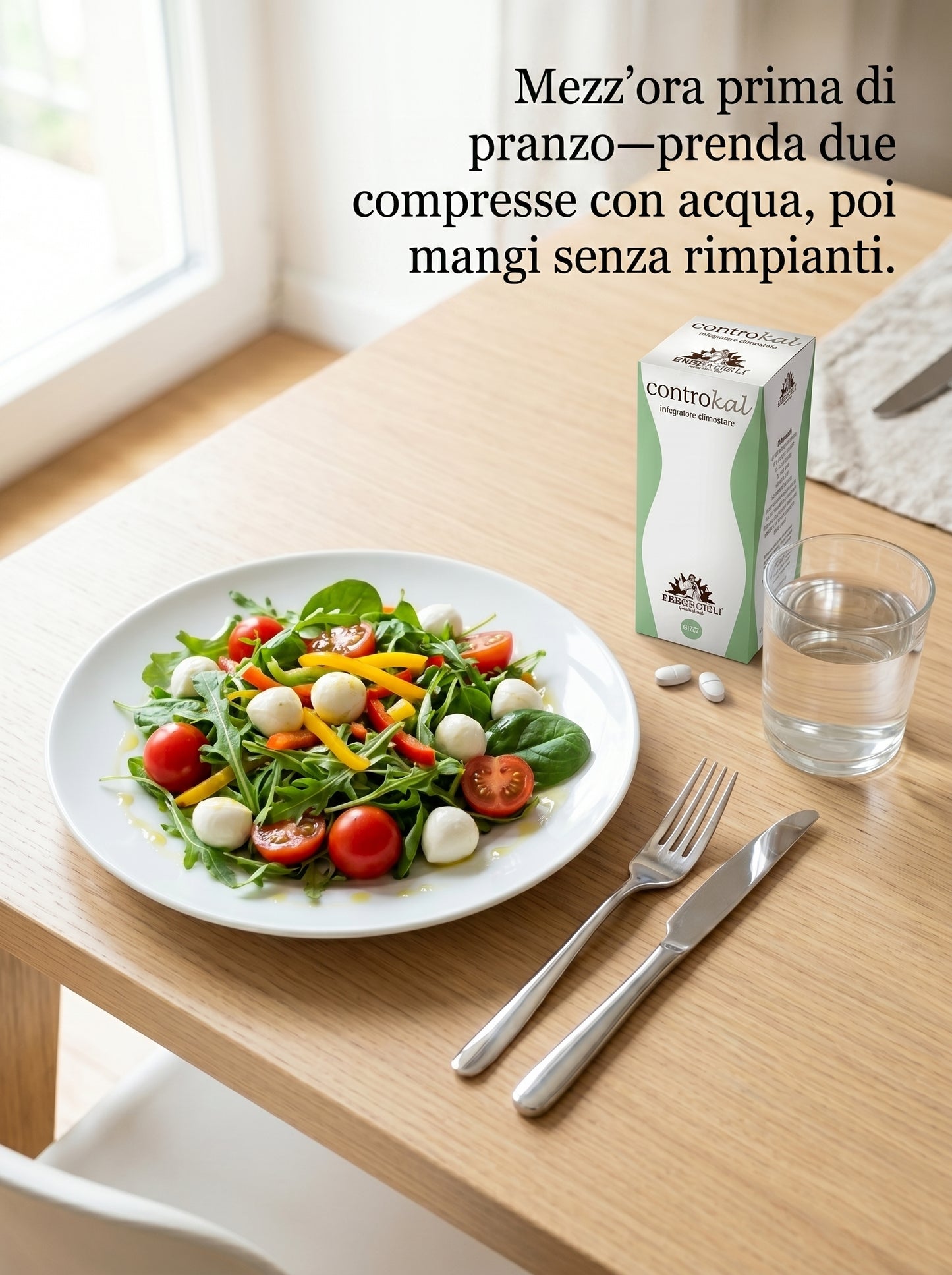 ControKal ErbeNobili 60 Cpr Gymnema Griffonia Appetito Dimagrimento Metabolismo