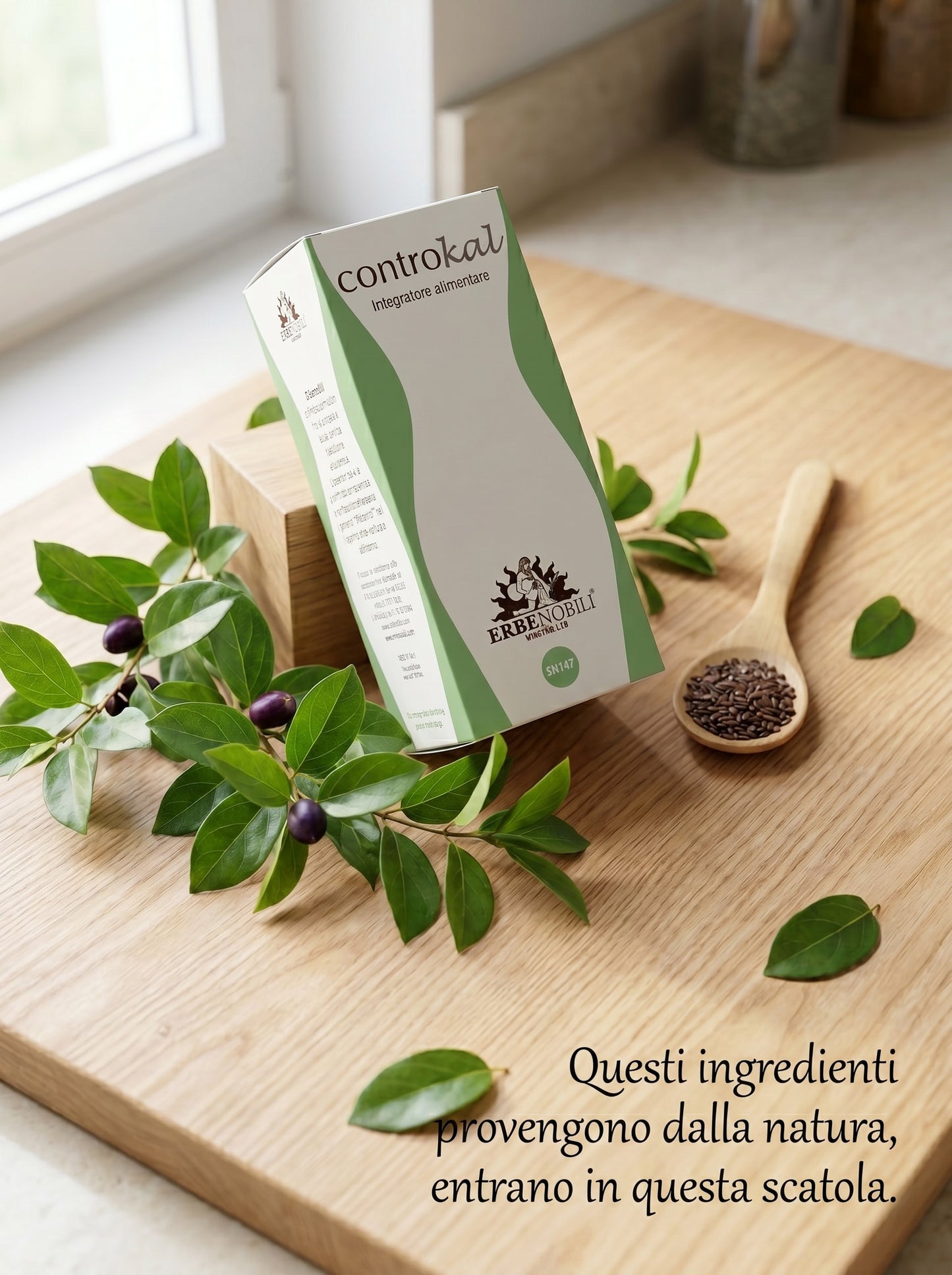 ControKal ErbeNobili 60 Cpr Gymnema Griffonia Appetito Dimagrimento Metabolismo